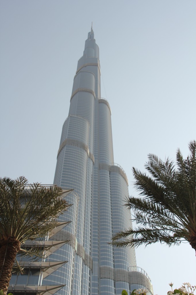 Burj Khalifa, hoogste gebouw ter wereld, prachtig uitzicht vanaf boven!